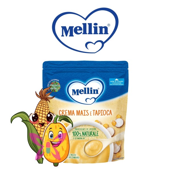 Mellin Crema Mais e Tapioca 200g