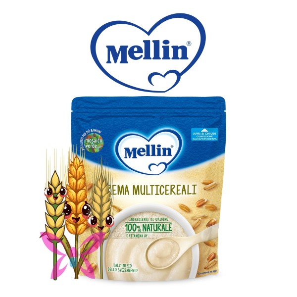 Mellin Crema Multicereali 200g
