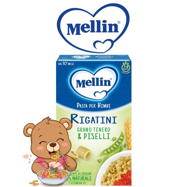Mellin Pastina Ranocchiette Grano Tenero e Spinaci 280g