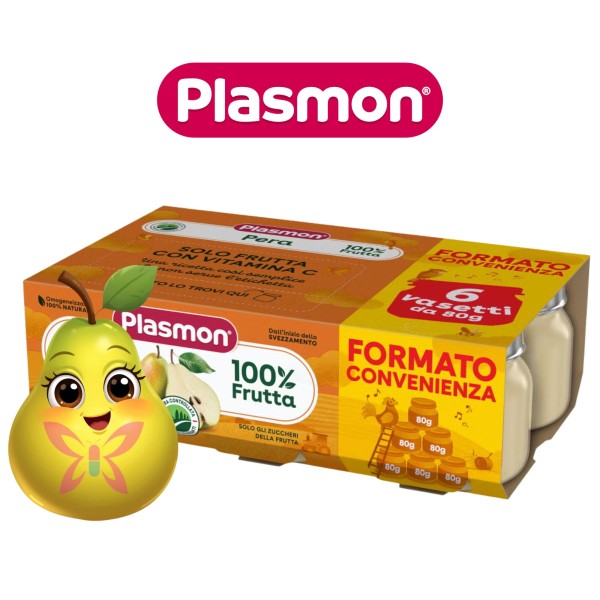 Plasmon Omogeneizzato Pera 6x80g