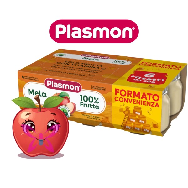Plasmon Omogeneizzato Mela 6x80g