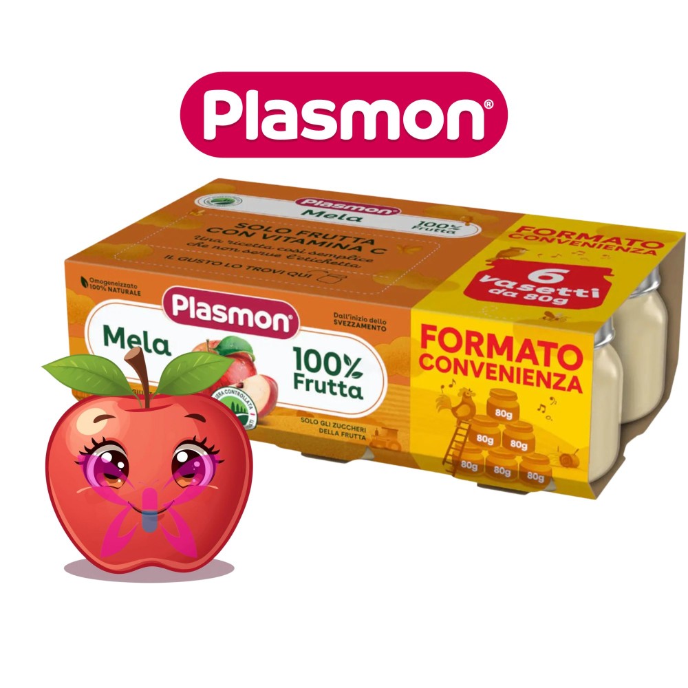 Plasmon Omogeneizzato Mela 6x80g