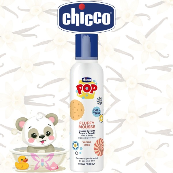 Chicco Pop Fluffy Mousse Vaniglia 200 ml
