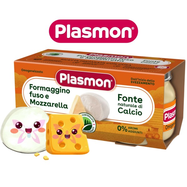 Plasmon Formaggino e Mozzarella 2x80 g