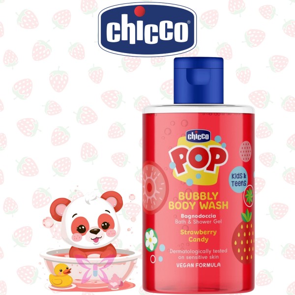 Chicco Pop Bagnodoccia Strawberry Candy 300 ml