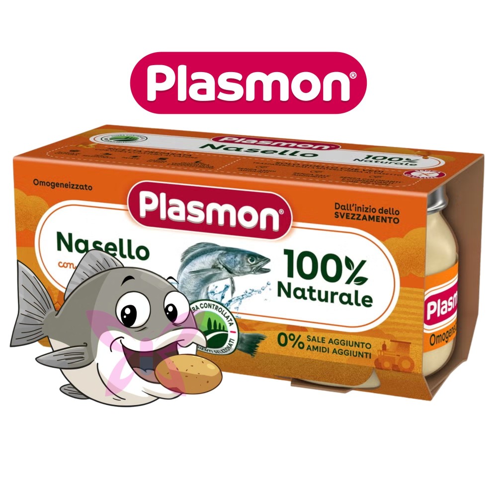 Plasmon Nasello con Patate 2x80 g