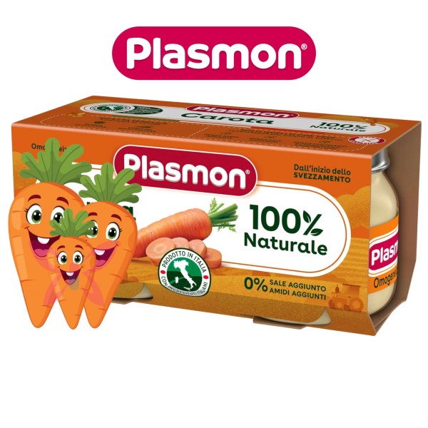 Plasmon Carota 2x80 g