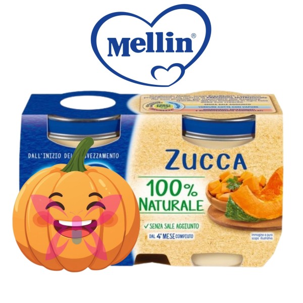 Mellin Zucca 2x125 g