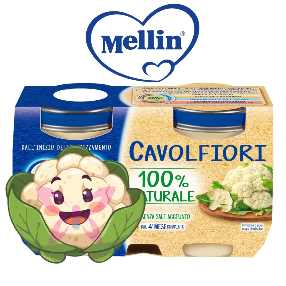 Mellin Cavolfiore 2x125 g
