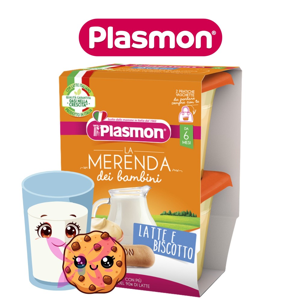 Plasmon Merenda Latte e Biscotto