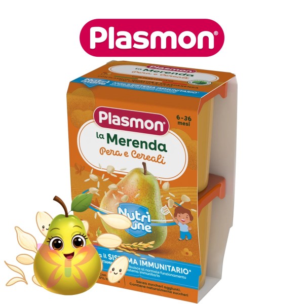 Plasmon Merenda Pera e Cereali