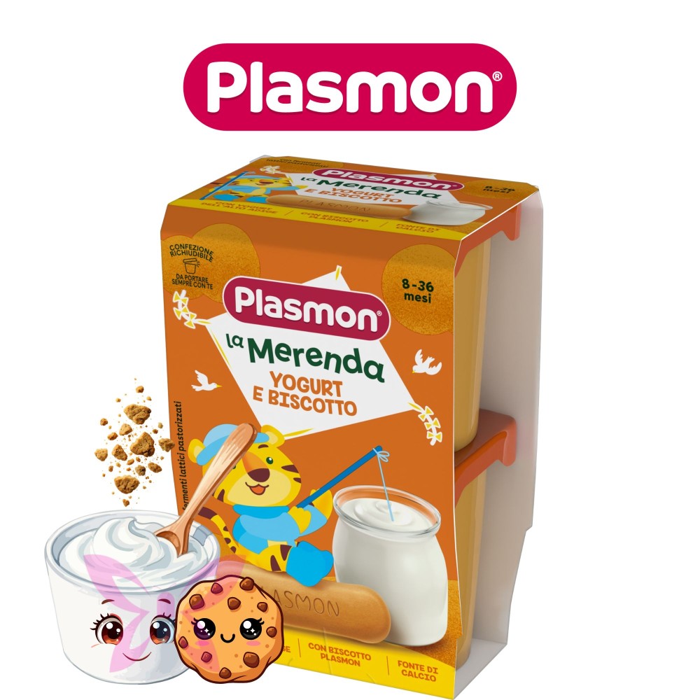 Plasmon Merenda Yogurt e Biscotto