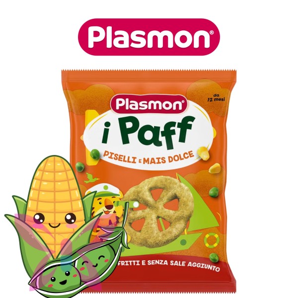 Plasmon Paff Piselli e Mais Dolce