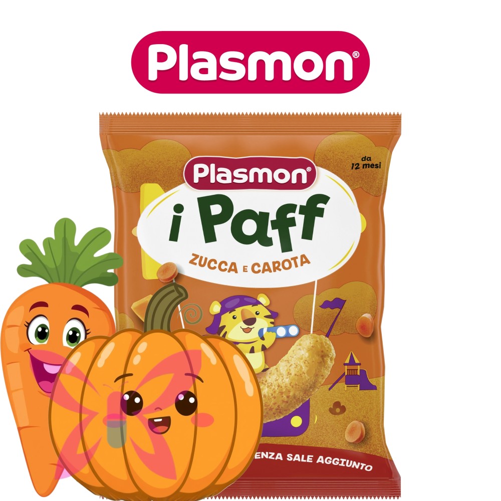 Paff Zucca Carota Plasmon 15 g