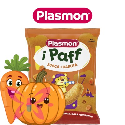 Paff Zucca Carota Plasmon 15 g