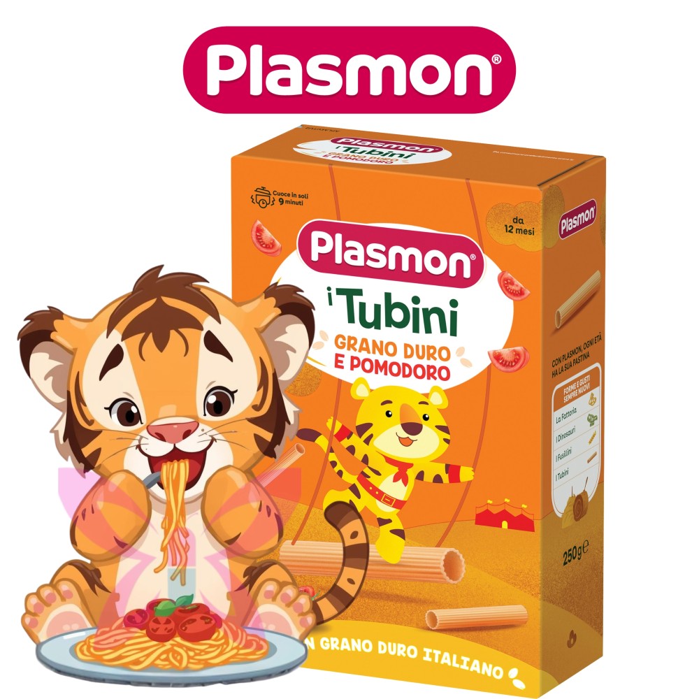 Plasmon Tubini Grano Duro e Pomodoro 250 g