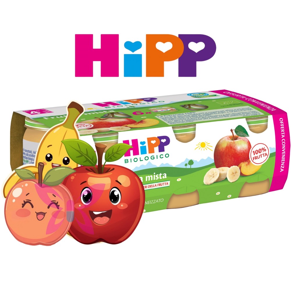 HiPP Frutta Mista 6x80 g