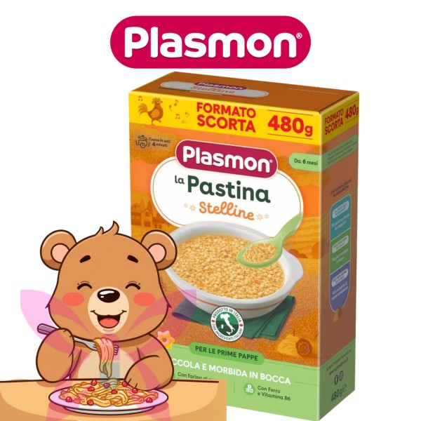 Plasmon Stelline Formato Scorta 480 g