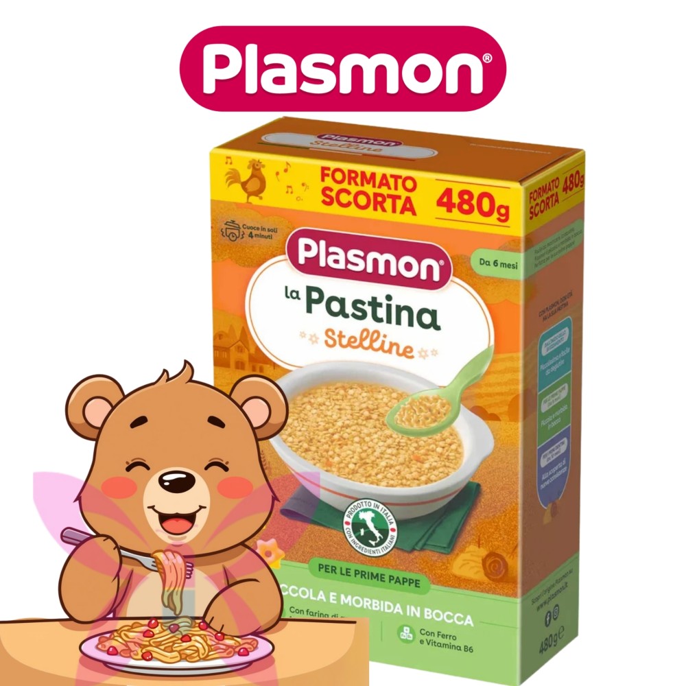Plasmon Stelline Formato Scorta 480 g