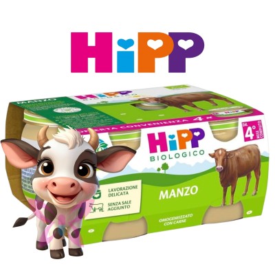 HiPP Manzo 4x80 g