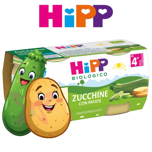 HiPP Zucchine e Patate 2x80 g