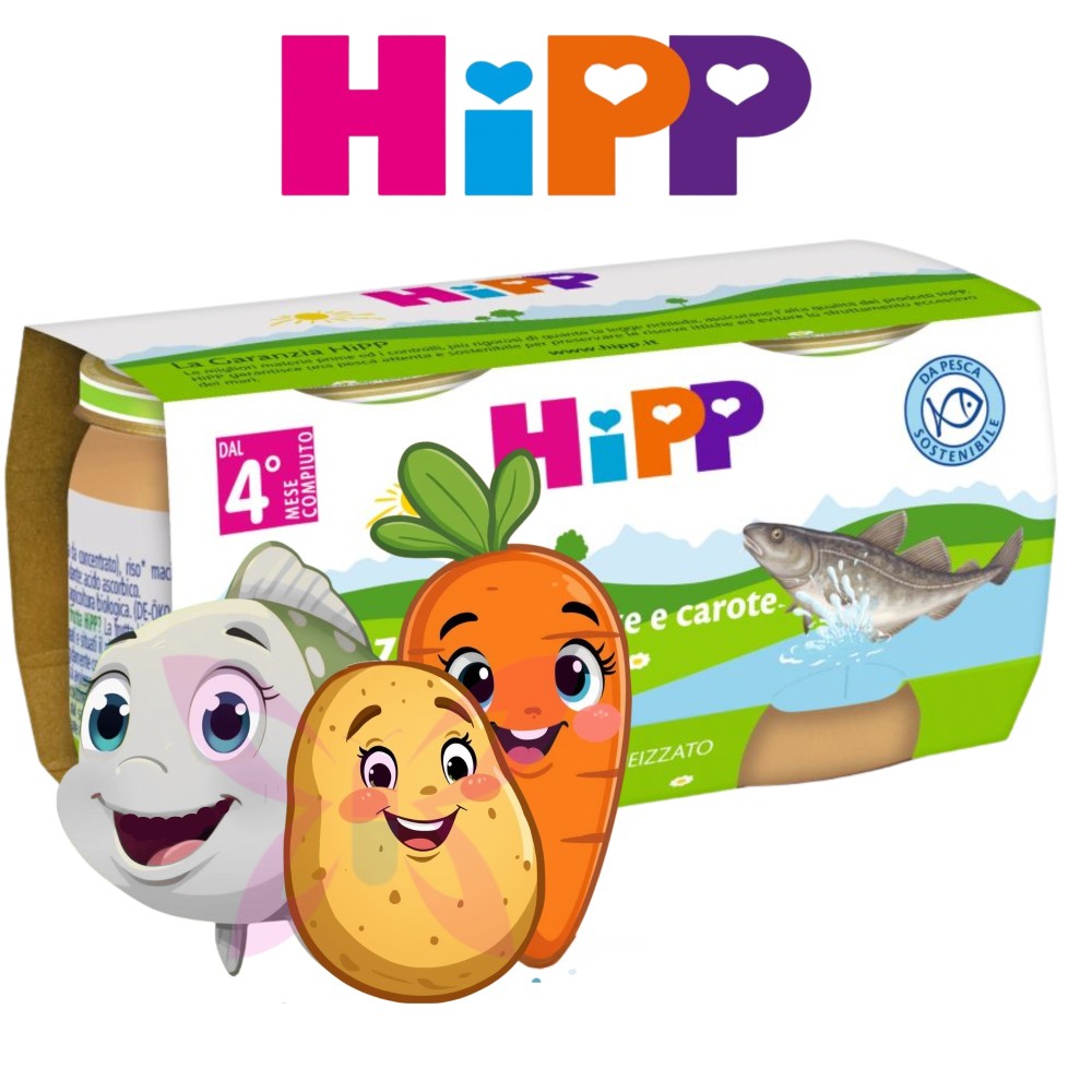HiPP Merluzzo e Patate 2x80 g