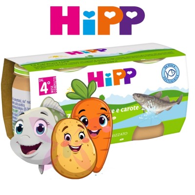HiPP Merluzzo e Patate 2x80 g