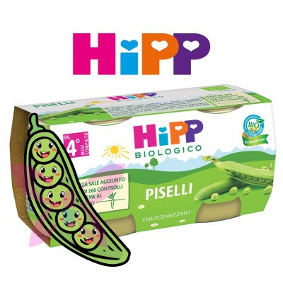 HiPP Piselli 2x80 g