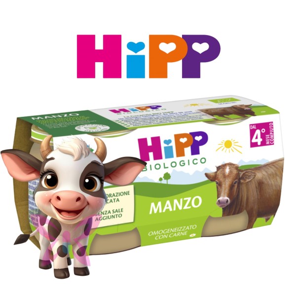 HiPP Manzo 2x80 g