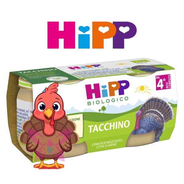HiPP Tacchino 2x80 g