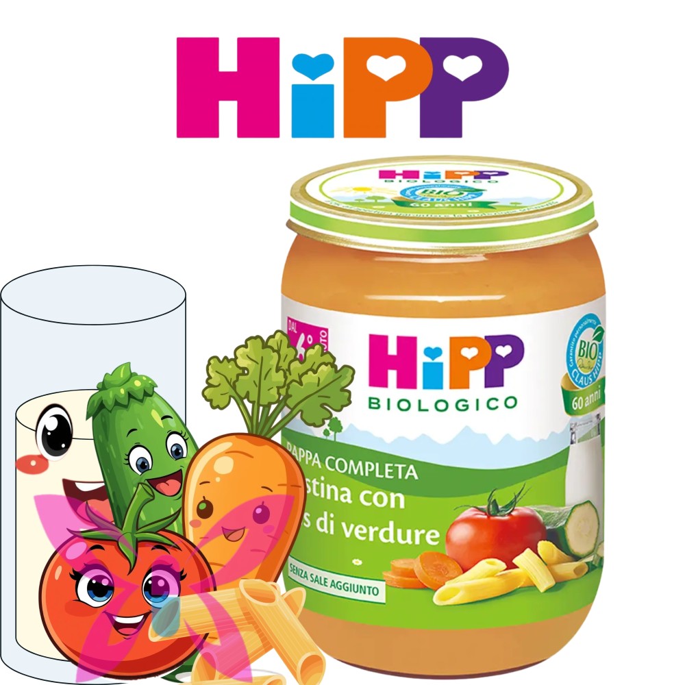 HiPP Pastina Tris di Verdure 190 g