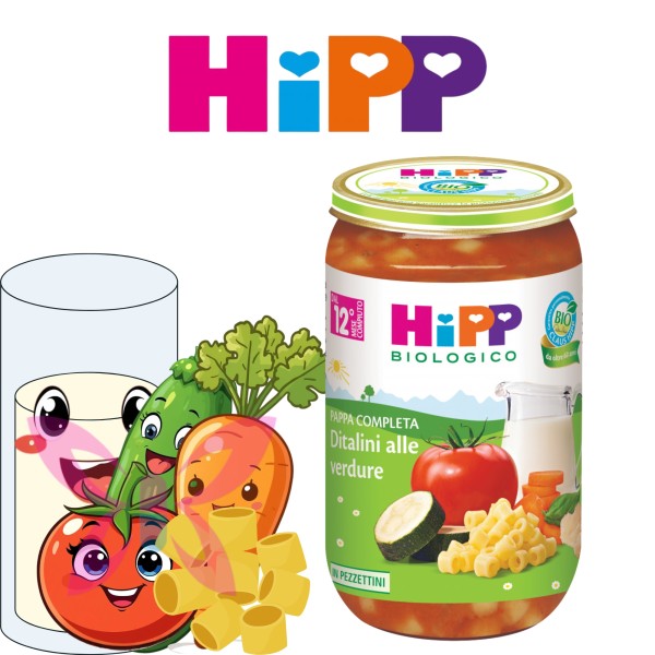 HiPP Ditalini alle Verdure 250 g