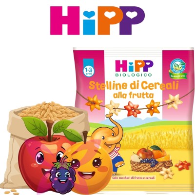 HiPP Stelline Frutta e Cereali 30 g