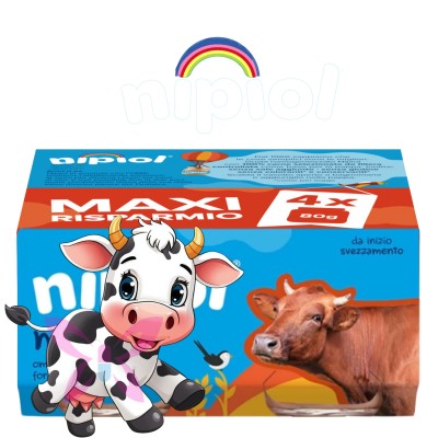 Nipiol Omogeneizzato Manzo 4x80 g
