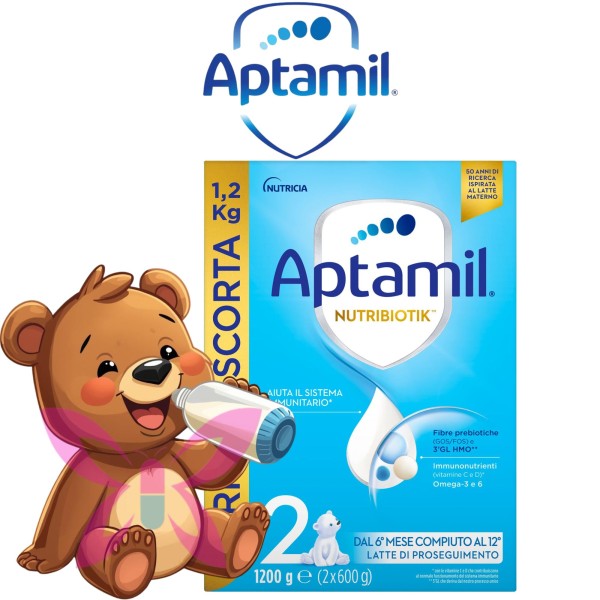Aptamil 2 Latte di Proseguimento 1,2 kg