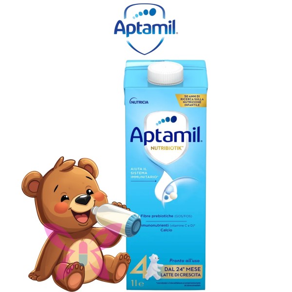 Aptamil 4 Latte di Crescita Liquido 1 L