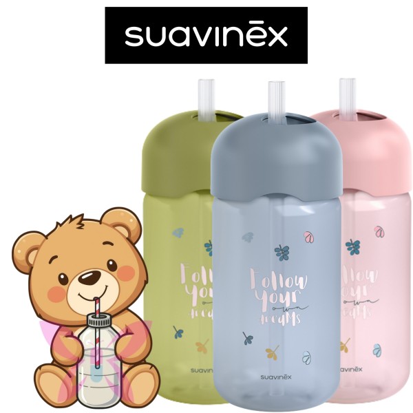 Suavinex Tazza con Cannuccia 18M+ My Family