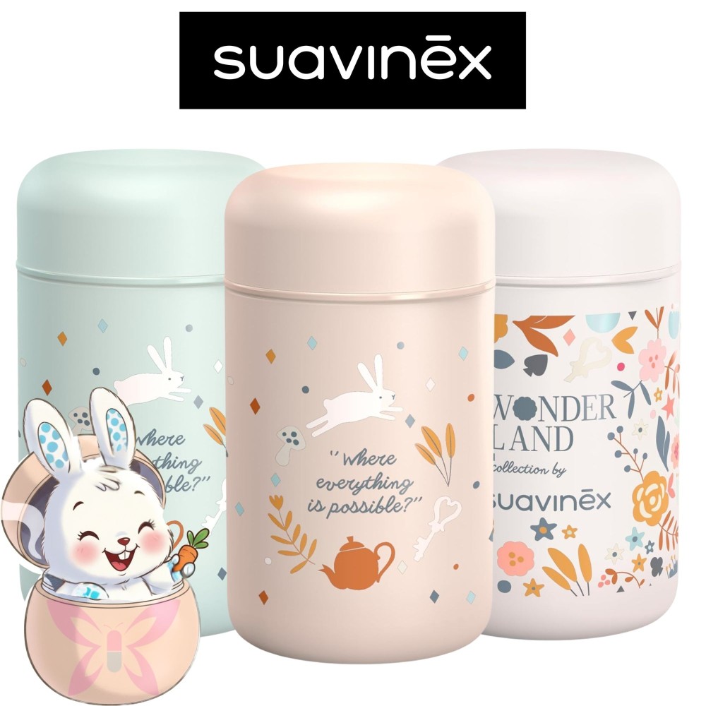 Suavinex Thermos Portapappa Wonderland Liberty 400 ml