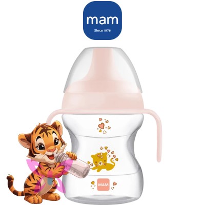 MAM Learn to Drink Cup 190 ml Azzurra Rosa