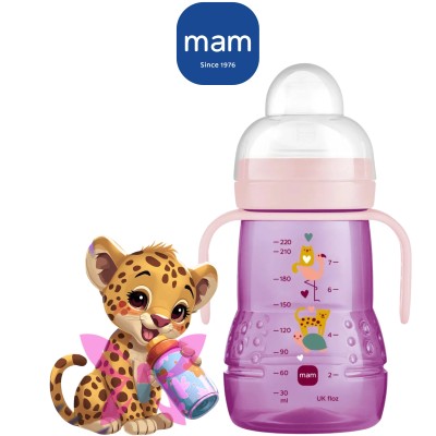 MAM Trainer+ Better Together 220 ml Azzurro Rosa