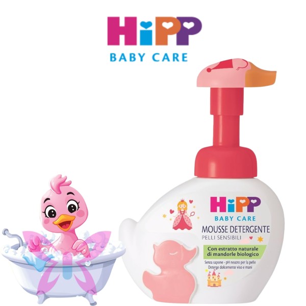 HiPP Mousse Paperella Rosa 250 ml