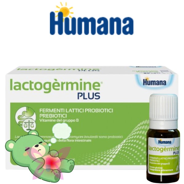 Humana Lactogermine Plus 10 fiale