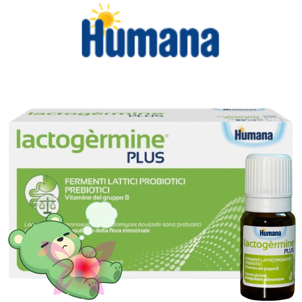Humana Lactogermine Plus 10 fiale