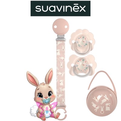 Suavinex Clip Tessuto Coniglio