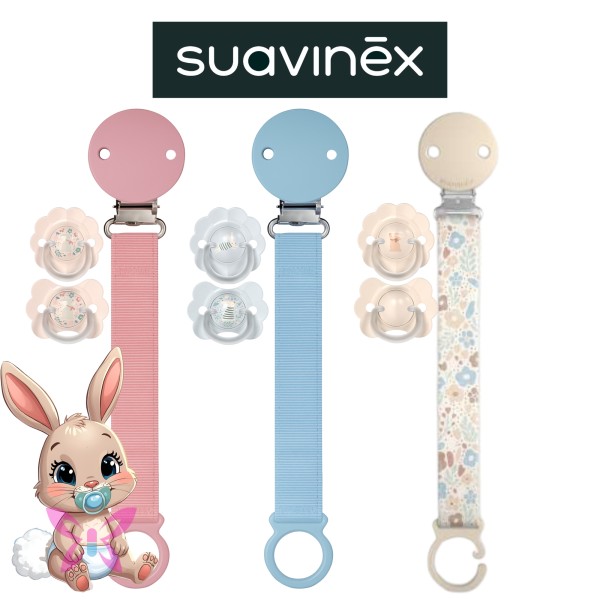 Suavinex Clip Tessuto Wonder Liberty