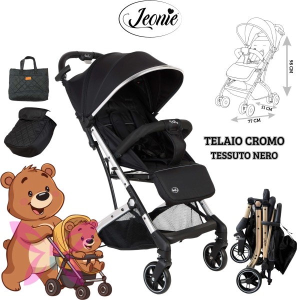 Passeggino Leonie Joy con Borsa e Coprigambe