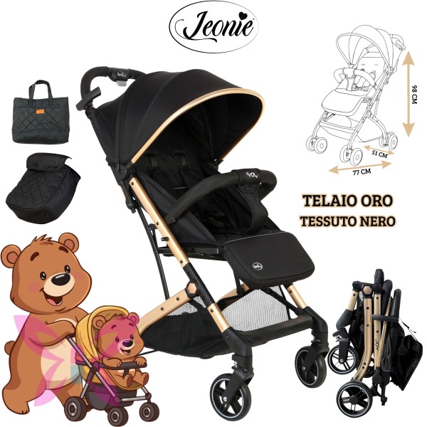 Passeggino Leonie Joy con Borsa e Coprigambe