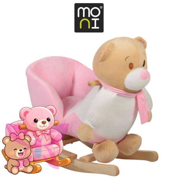 Dondolo Peluche Orsetto Moni Bear