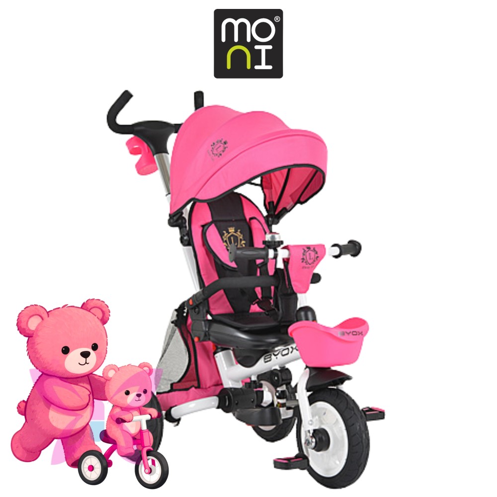 Triciclo Evolutivo Moni Flexy Lux Rosa