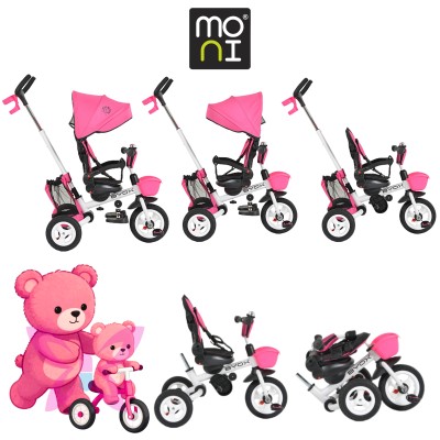 Triciclo Evolutivo Moni Flexy Lux Rosa